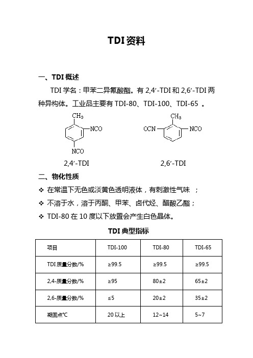 TDI资料