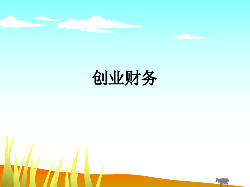 创业财务ppt课件