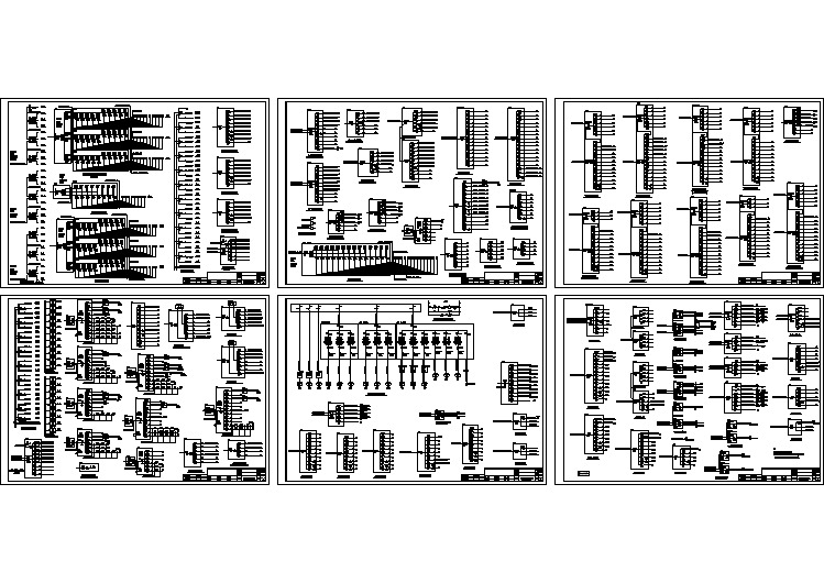 一套详细的酒店电气系统施工图纸（全套）