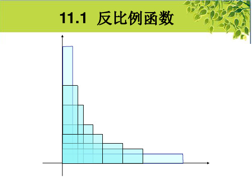 苏科版八年级下册数学：11.1 反比例函数课件 (共16张PPT)