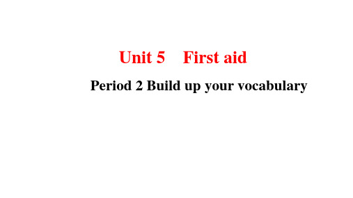 Unit5Period2Buildupyourvocabulary课件-选择性必修第二册