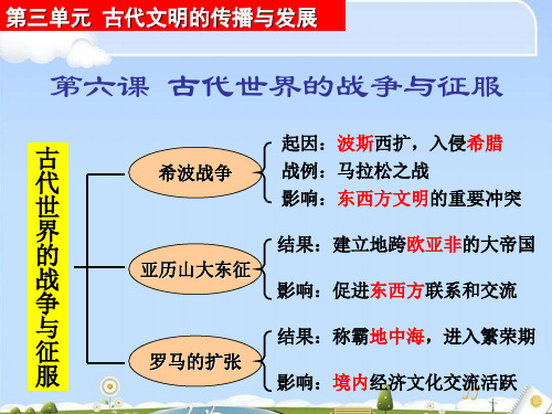 古代世界的战争与征服ppt4 人教版