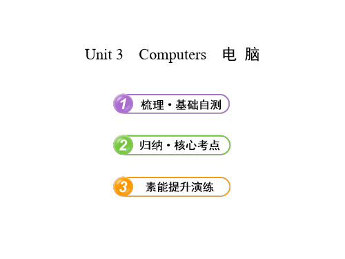 2023年备考2022版高中英语全程复习课件必修2unit3computers人教版