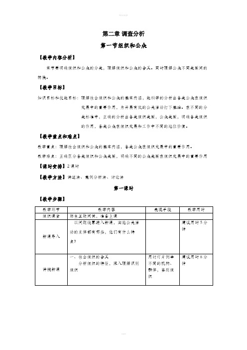 《公共关系基础》电子教案 (2)