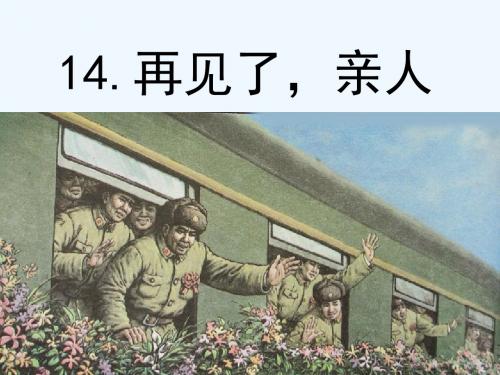 语文人教版五年级下册14.再见了亲人