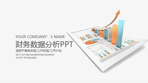 财务数据分析总结汇报通用PPT模板