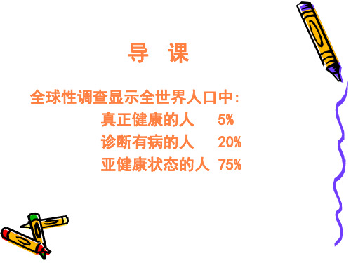 亚健康与中年人PPT课件