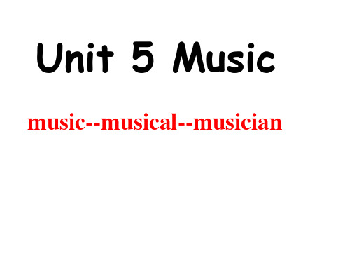 book2 unit 5music