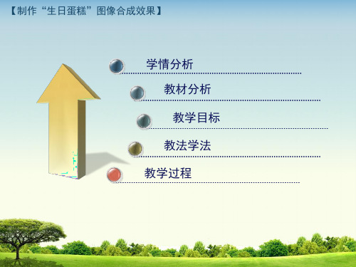 制作“生日蛋糕”图像效果