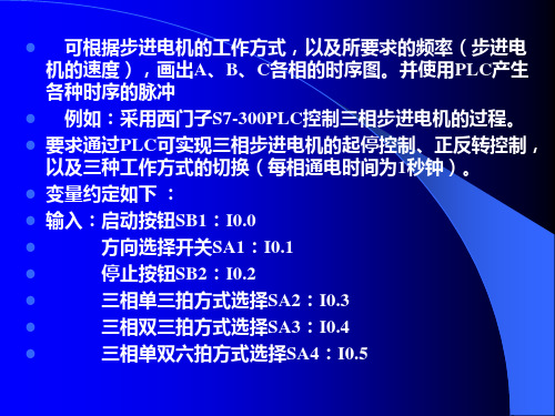 PLC在伺服控制系统中的应用