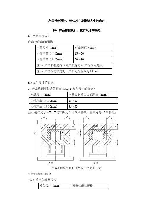 模具结构设计-产品