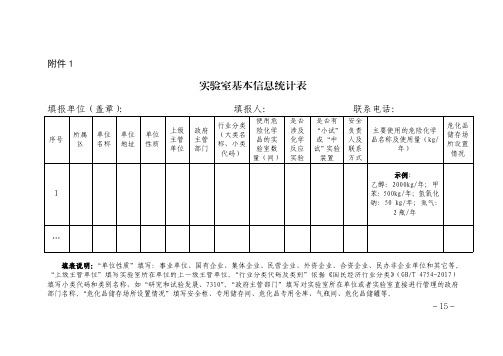 北京市科研单位危险化学品安全管理工作指引(试行)