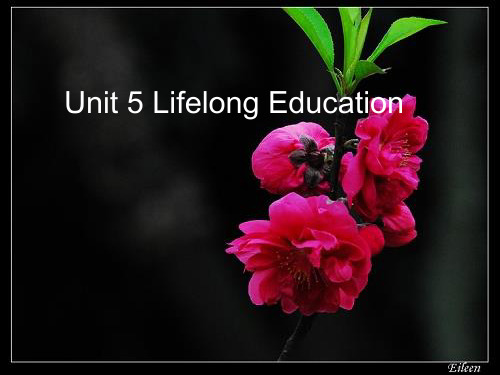 大学体验英语Unit_5_Lifelong_Education