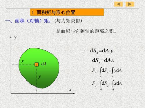 截面的几何性质