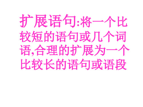 扩展语句(PPT)3-2