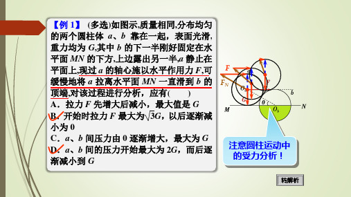 用图解法解动态平衡问题——例证突破