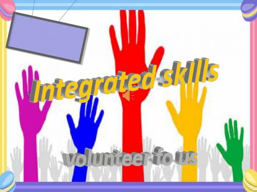 牛津译林英语 八年级下册Unit6Integrated skills(共21张PPT)