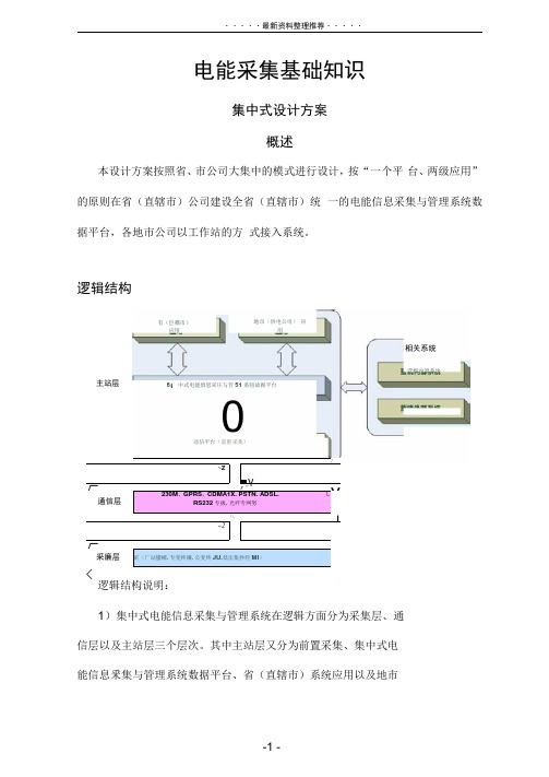 电能采集基础知识