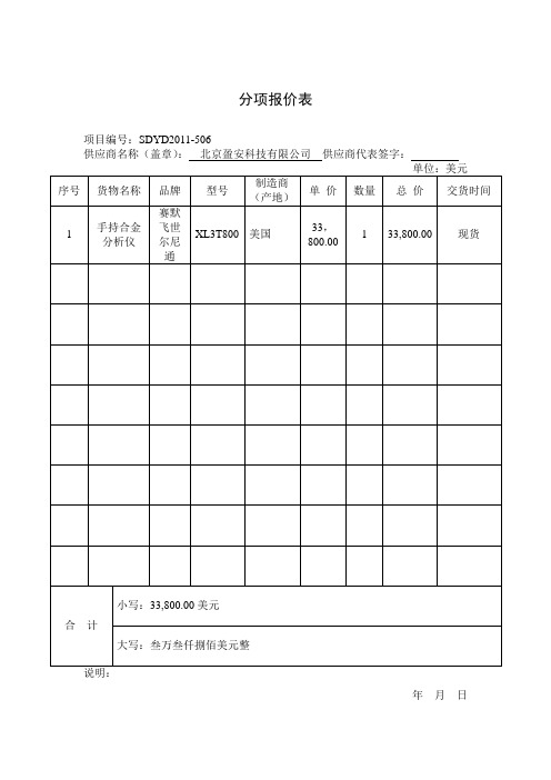 科技分项及售后(506-3包)