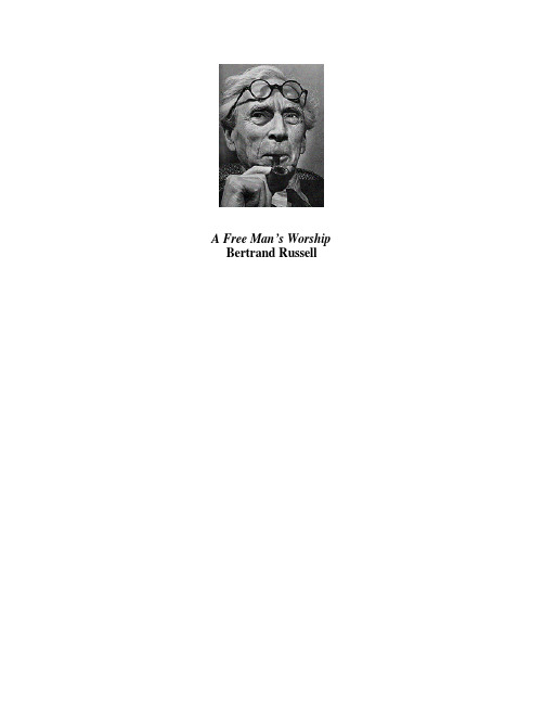 Russell, Bertrand - A.Free.Man's.Worship