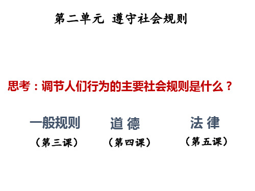 人教版道德和法治八年级上册 3.1 维护秩序 课件 (共32张PPT)