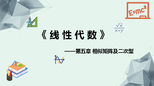 《线性代数》第五章相似矩阵及二次型精选习题及解答