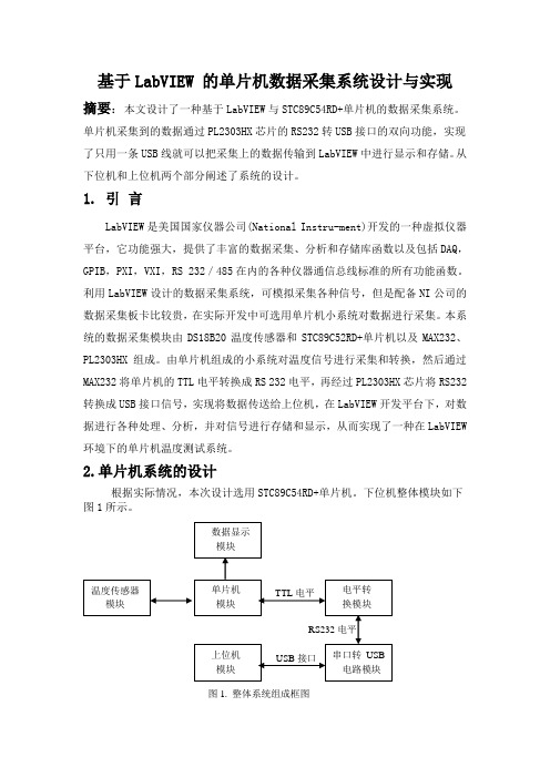 基于LabVIEW-的单片机数据采集系统设计与实现