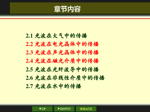 2.1 光波在大气中的传播PPT精品文档26页