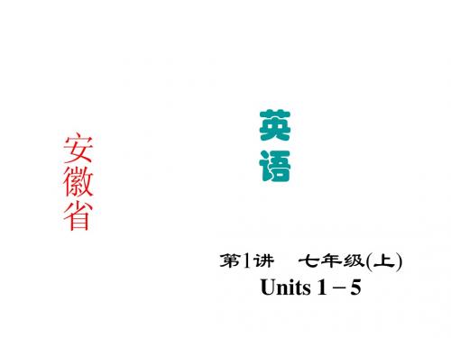 安徽省2015年中考英语复习精品课件 七八九年级全套629张PPT