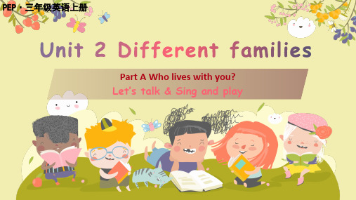 Unit 2 Different families  Part A(课件)人教PEP版英语三年级上册