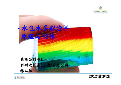 2012年多彩涂料培训讲义