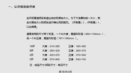 宣传单页的设计PPT课件