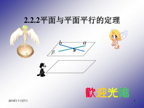 苏教版高中数学必修2第1章 立体几何初步点、线、面之间的位置关系课件19