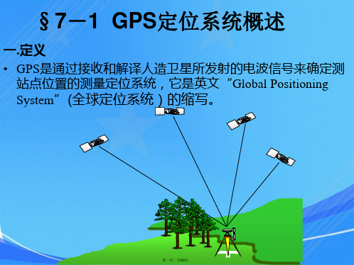 GPS原理及应用PPT课件