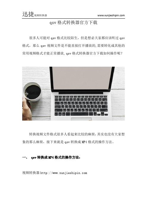qsv格式转换器官方下载