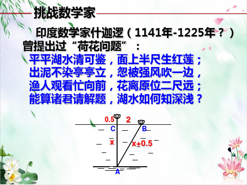 初中数学课件-探索勾股定理PPT演示北师大版2