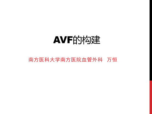 AVF的构建