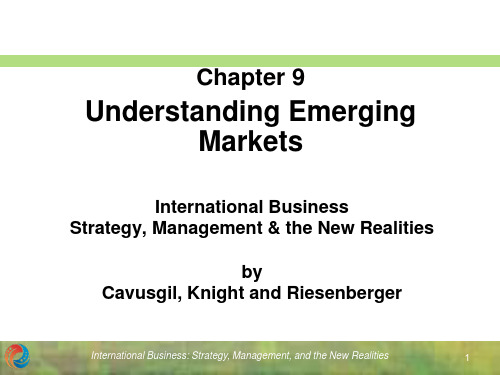 国际商务International BusinessCh_9_Emerging_Markets