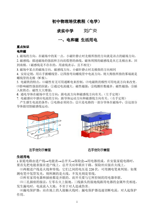 初中物理培优教程8