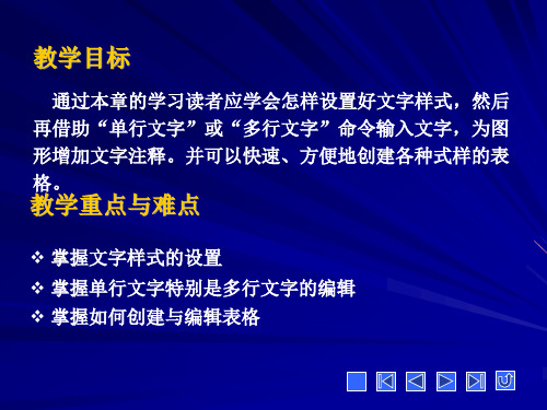 第8章文本注释与表格