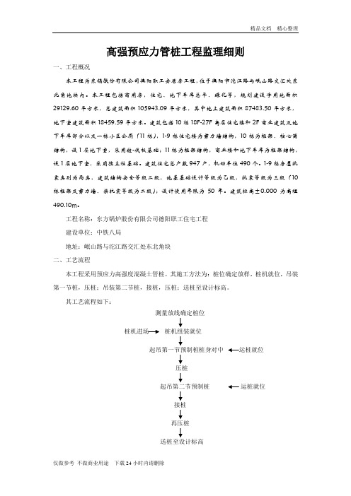 桩基工程监理细则.doc