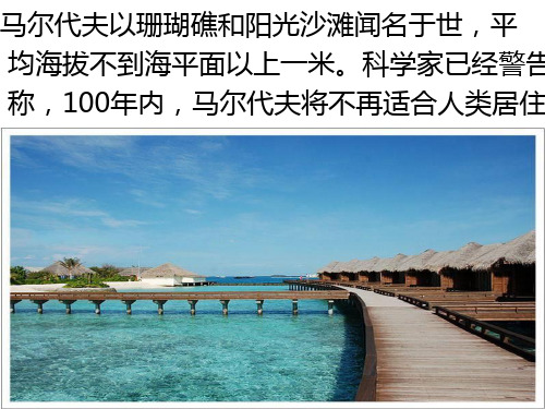 全球气候变化的可能影响海平面上升淹没沿海低地和岛屿土地盐渍化