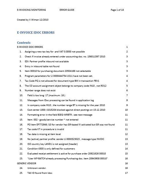 E-invoice-monitoring-ERROR-GUIDE