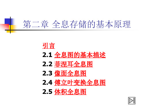 第2章全息存储原理