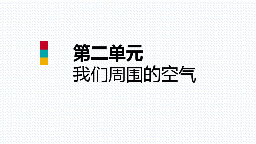 人教版九年级化学上册第二单元复习课件