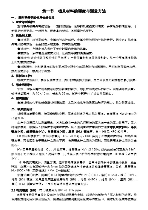 模具钢料热处理与表面处理的质量检查