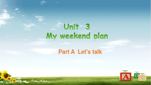 pep六年级英语上册unit3A Let's talk课件