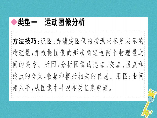 部编新人教版八年级物理上册微专题一运动图像分析及速度计算习题课件