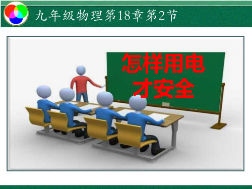 沪粤版九年级下册 18.2 怎样用电才安全(共31张PPT)