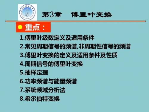 章傅里叶变换-203页PPT资料